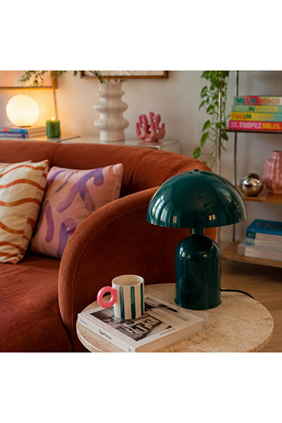 BY-LAMP Soho Yarış Yeşili Metal Masa Lambası | ByLamp