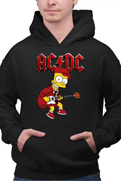 OEM Hanorac Barbati ACDC The Simpsons Bart AC/DC Merch