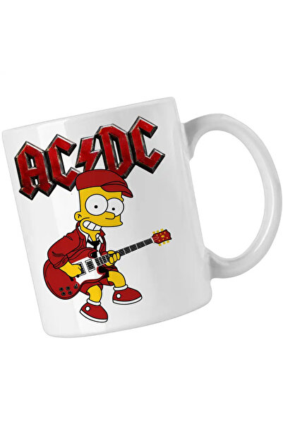 OEM Cana ACDC The Simpsons Bart AC/DC Merch