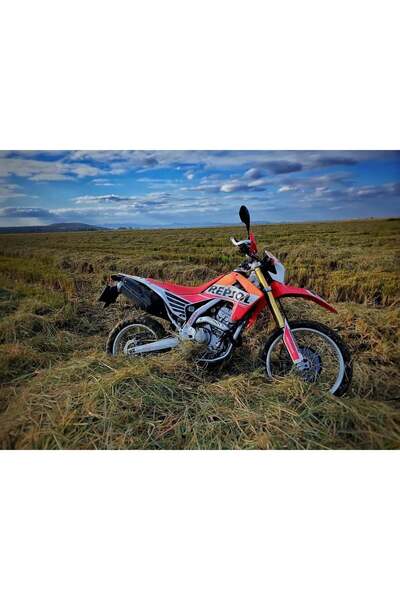 Motiker HONDA CRF250L REPSOL STICKER ETIKET FULL TAKIM MODELİ
