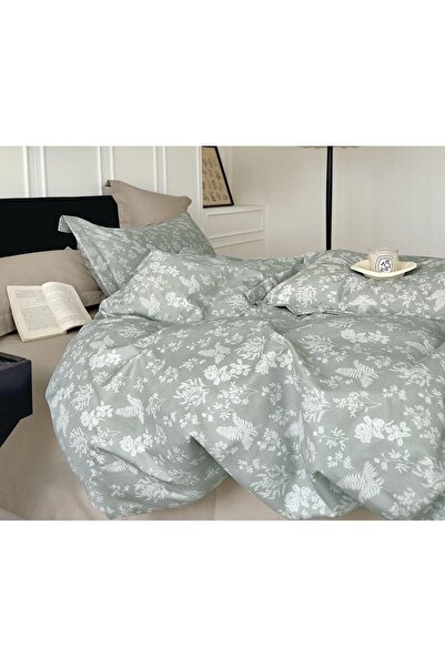 CHIRASO Set Lenjerie pat LUX CHIRASO, 7 piese Cearceaf 220x240 și Elastic 180...