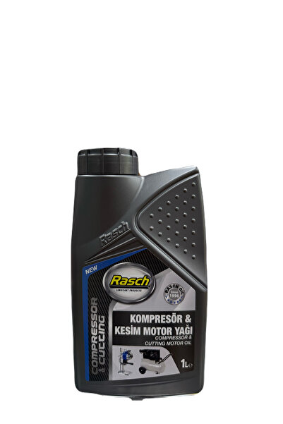 Rasch Kompresör & Kesim Motor Yağı - Yüksek Performanslı Koruma - 1 Litre