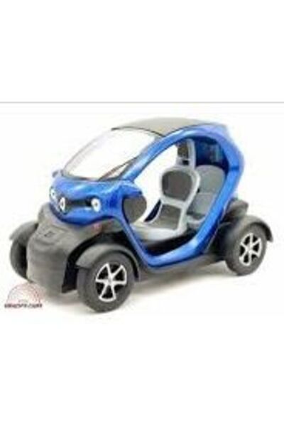 WELLY Model Renault Twizy Albastru Metalic cu mecanism de tragere înapoi