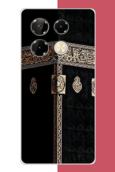 Aksesuarist Infinix Note 40 PRO Uyumlu Kabe4 UV Baskılı Silikon Kılıf