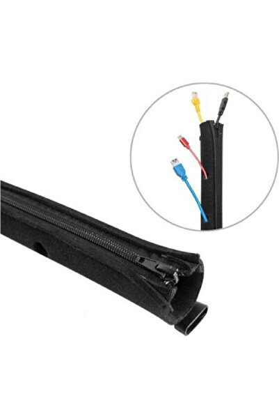 Brateck Flex Wrap CC15-1 Περιτύλιγμα Καλωδίων Flex Wrap Μαύρο 1 τεμάχιο