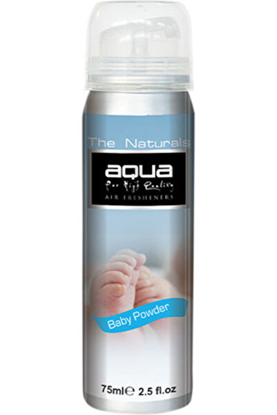Aqua Αρωματικό Σπρέι Αυτοκινήτου The Naturals Βρεφική Πούδρα 75ml Κωδικός: 01...