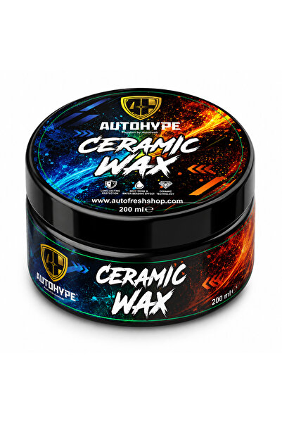 AUTOHYPE SERAMİK WAX - SERAMİC KATKILI HIZLI BOYA KORUYUCU VE PARLAKLIK SAĞLA...
