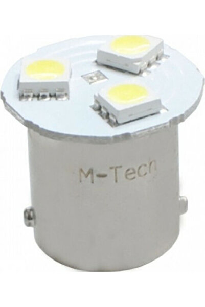 M-TECH Λάμπες Αυτοκινήτου & Μοτοσικλέτας R5W LED 12V 1 τεμάχιο
