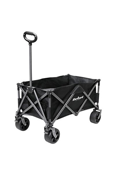 Rebel Active RBA-5503 Folding Beach Cart 150L 100kg Black