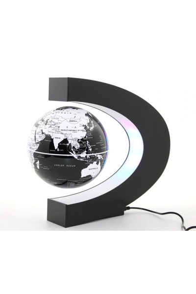 Lovesta Home Magnetic Rotating World Globe in the Middle