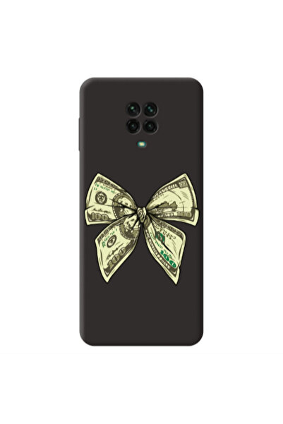 Other Xiaomi Redmi Note 9 Pro Bowtie Dollars Black Colored Silicone TPU Θήκη