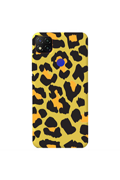 Other Xiaomi Redmi 9c Yellow leopard Yellow Colored Silicone TPU Θήκη