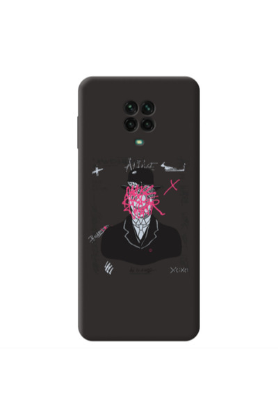 Other Xiaomi Redmi Note 9 Pro Awes Black Colored Silicone TPU Θήκη