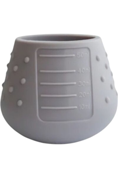 Tidy Tot Γκρι Ποτηράκι Σιλικόνης για Μωρά  "Ντίνκι " 50ml
