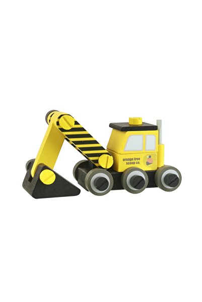Orange Tree Toys Συναρμολογημένος Εκσκαφέας Κατασκευών (FSC) ® )
