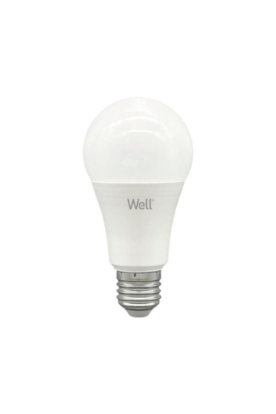 OEM Bec LED Well E27 18W 1980 lumeni, pară mat A65, lumină rece