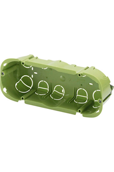OEM Doză pentru gips-carton 6 module Gewiss, verde