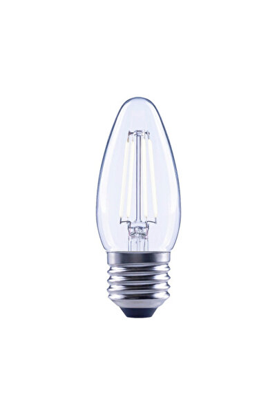 OEM Bec LED variabil Flair E27 2,2W 250 lumeni, glob clar lumânare, lumină ne...