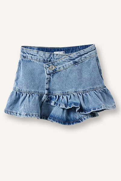 DeFacto A-Line Jean Blue Shorts Baby Girl I1185A526Au