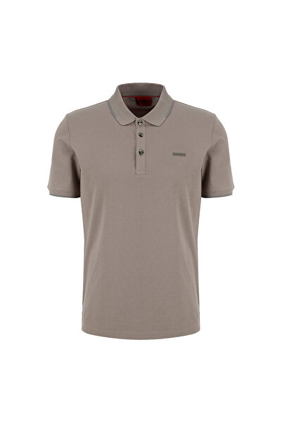 HUGO Kahverengi Erkek Slim Fit Polo T-Shirt