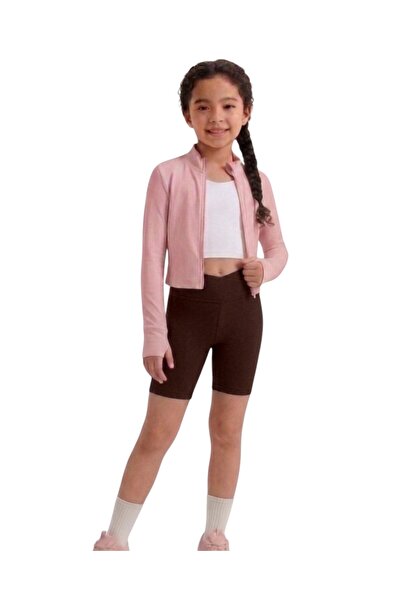 ERDEM KIDS Κοριτσίστικο κοντό κολάν με τσέπες, διπλό στήθος, ψηλόμεση ζώνη, γ...