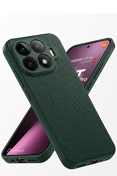 Nezih Case Mi 17T Pro Uyumlu Kamera Korumalı (Karbon Tasarım) Koruyucu Lüx Si...