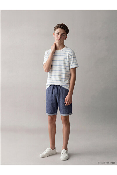 LC Waikiki Peak New Season Elastic Waist Boys' Shorts