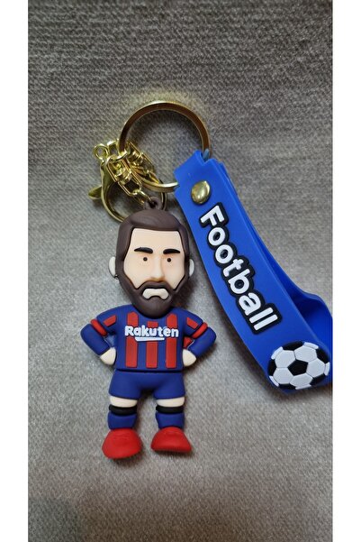Land of Souvenir Messi Silicone Keychain Large Size