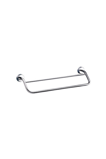 Karag Διπλή κρεμάστρα πετσετών MODERNO 2262 Χρωμέ 60 εκ. (2262)