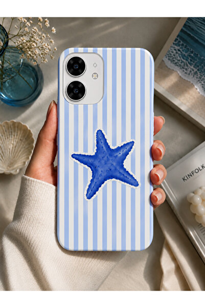 OVADA Redmi 13C Uyumlu Deniz Yıldızı Desenli Telefon Kılıfı