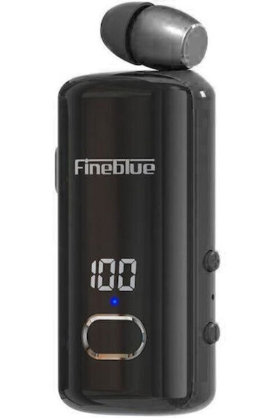 Fineblue F580 Ενδοωτικό Ακουστικό Bluetooth Handsfree Μαύρο
