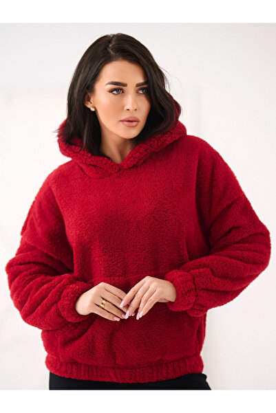 Factory Price Hanorac Dama Rosu