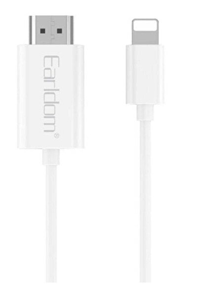 Earldom ET-W33 HDMI to Lightning Adapter Cable, 2M – High-Definition Streamin...