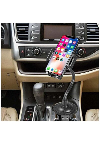 ELTRAZONE Universal Car Cup Holder Phone Mount with Long Neck & 360° Rotatabl...