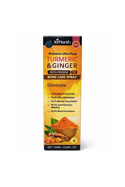 ABAS Turmeric and Ginger Spray, 3 Packs, 20ml Each