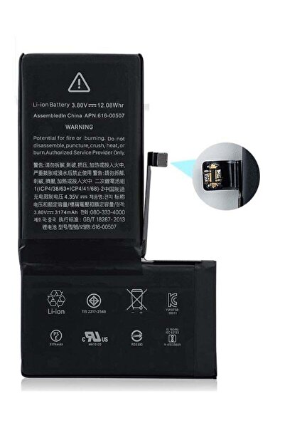 Captaintech 3174mAh Replacement Battery for Apple iPhone Xs Max – High-Capaci...