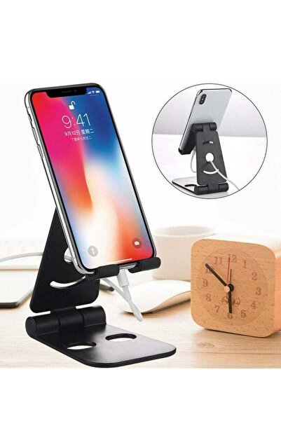Generic Universal Adjustable Mobile Phone Holder Stand Desk Swivel Foldable P...