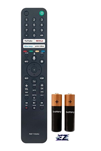 ELTRAZONE جهاز تحكم عن بعد صوتي بديل RMF-TX520U متوافق مع تلفزيون سوني OLED 4...