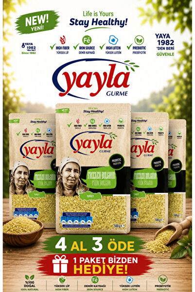 Yayla 4 Al 3 Öde Gurme Firik Bulgur 4x500Gr