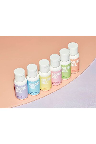 Colour Mill Set de coloranți alimentari solubili în ulei, 6 bucăți. x 20 ml, ...