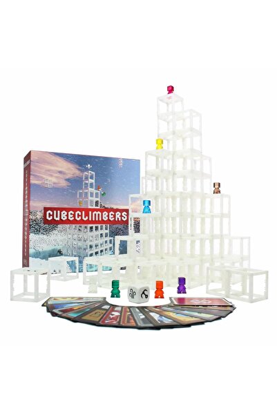 DesignNest Joc de strategie pentru copii/adulți, DesignNest, CubeClimbers, alb