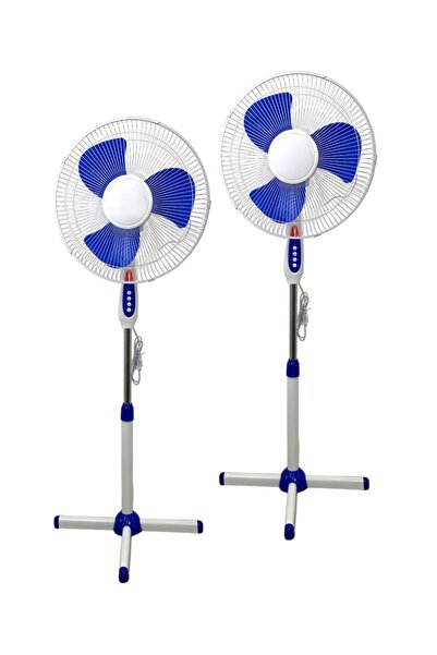 KAVI ONE Σετ 2 ανεμιστήρες δαπέδου Kavi One, 40W, 3 ταχύτητες, περιστρεφόμενο...
