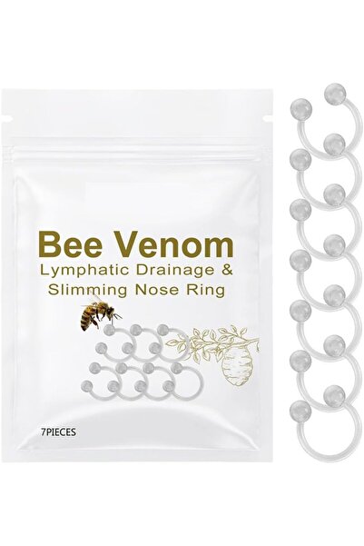 Arabest Bee Venom Lymphatic Drainage Slimming Nose Ring,Natural Body Care and...