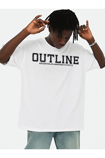 2mcup تي شيرت Outline ABC من Comfort Colors، تصميم مضحك، 180 جرام، 100% قطن، ...