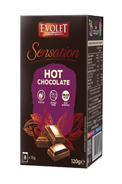 evolet Ciocolata calda Sensation 8 plicuri*15g