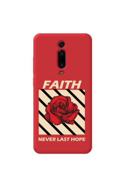 Other Xiaomi Mi 9T Pro Faith Never Last Hope Red Colored Silicone TPU Θήκη