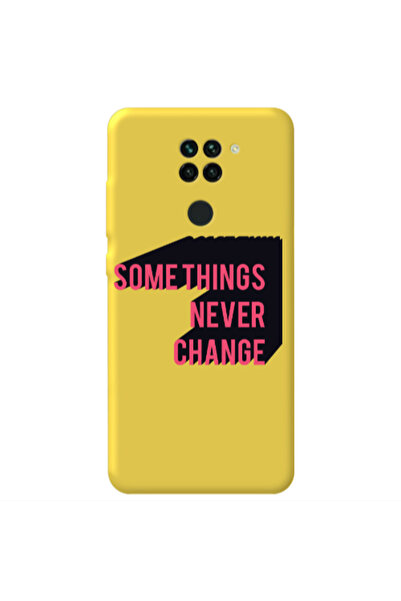 Other Xiaomi Redmi Note 9 Somethings Never Change Yellow Colored Silicone TPU...
