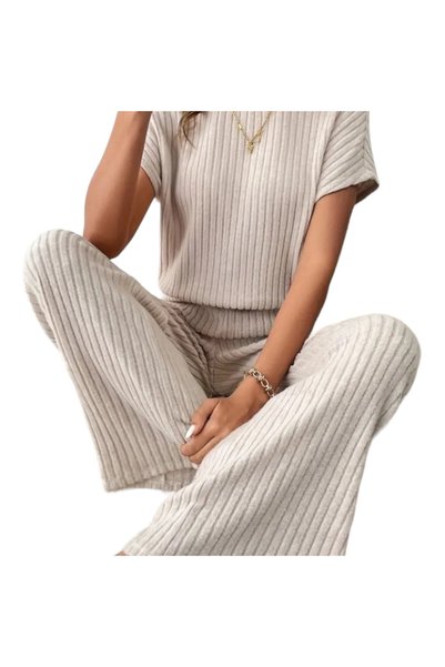 JAMES Women's Ribbed Jumpsuit – Effortless Style & Comfort