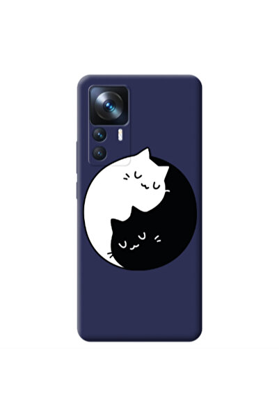 Other Xiaomi Mi 12T Bundle of love Dark blue Colored Silicone TPU Θήκη