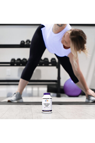 21st Century Triplu Omega 3-6-9 Capsule moi cu înveliș enteric 90
